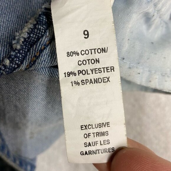 Ardene Light Wash Denim Short Overalls 9 - Picture 4 of 14